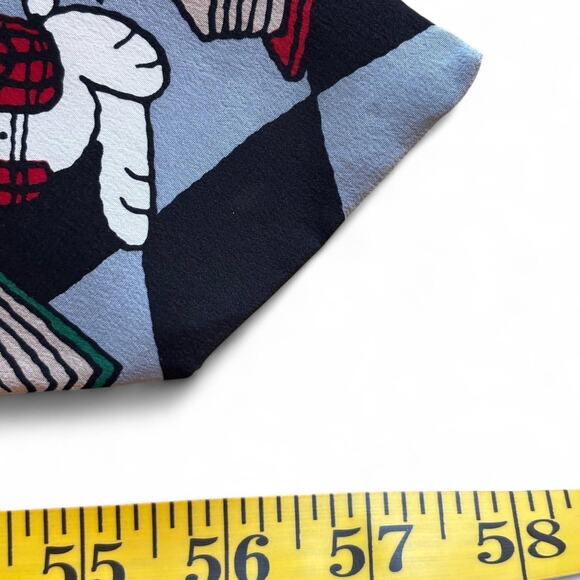 Vintage Snoopy Joe Preppy Novelty Tie 1990s Peanuts Necktie Book Print 57” - Picture 6 of 6